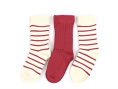 Minipop rose mix bamboo socks (3-pack)